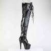 Pleaser - ADORE3021GP Cuissardes à plateforme - Noir Product image